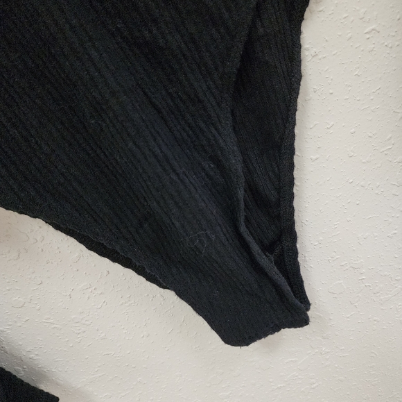 NEW! FREE PEOPLE Blouse black Large - Picture 3 of 6